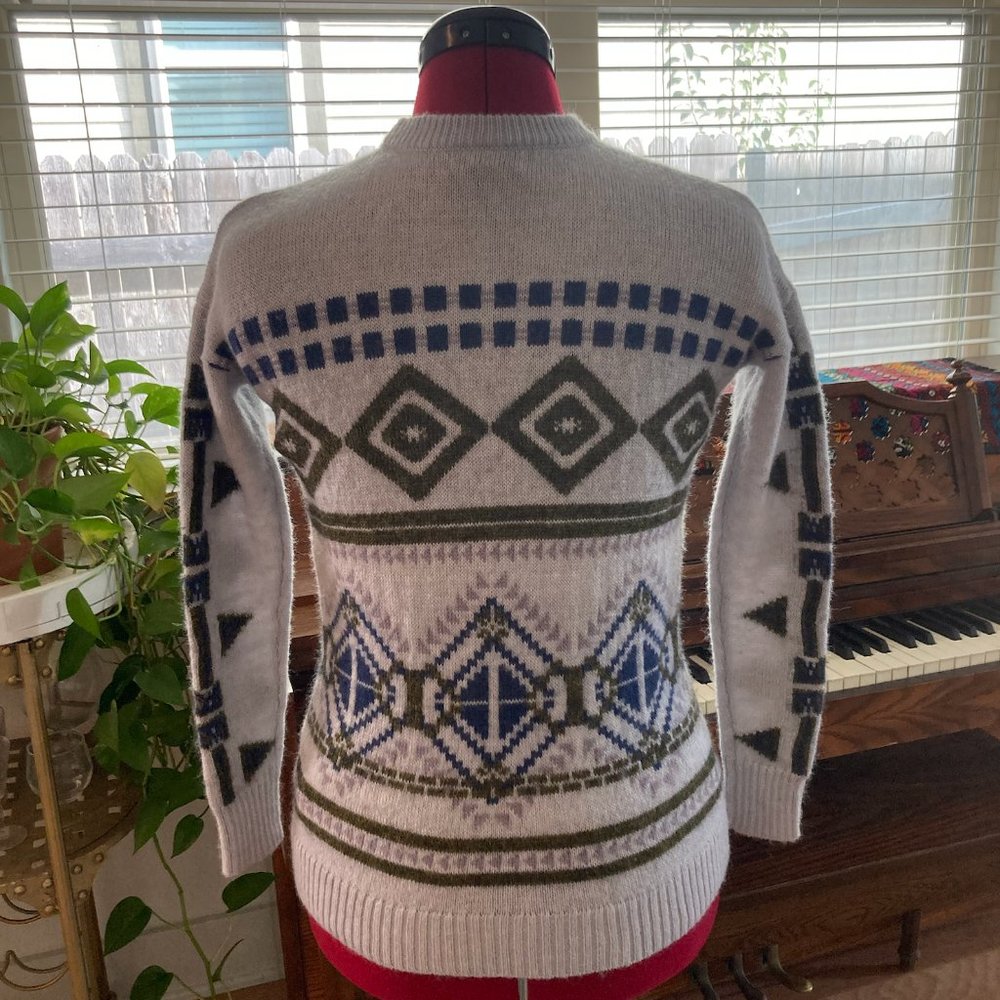 J. Crew Geometric Patterned Sweater - image 2